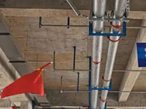 铁力管廊支架的安装方法